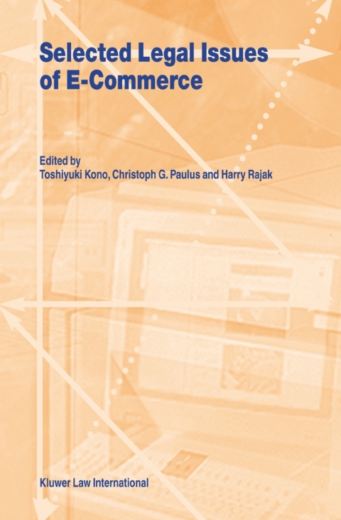 Cover image for book Selected Legal Issues of E-Commerce