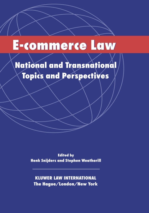 Cover image for book E-Commerce Law