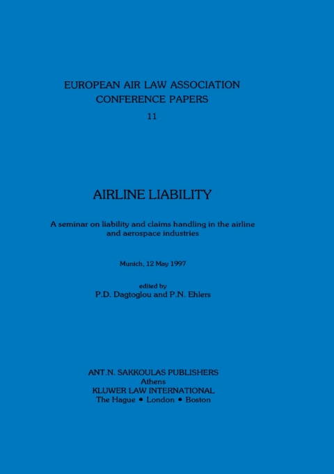 Cover image for book European Air Law Association: Arline Liability