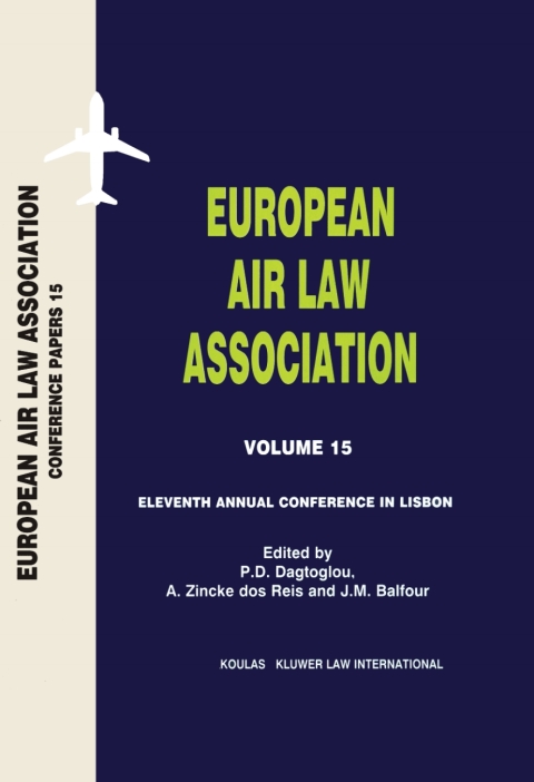 Cover image for book European Air Law Association Volume 15