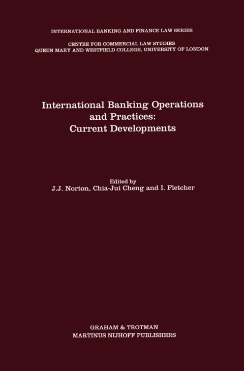 International Banking Operations and Practices: Current Developments 