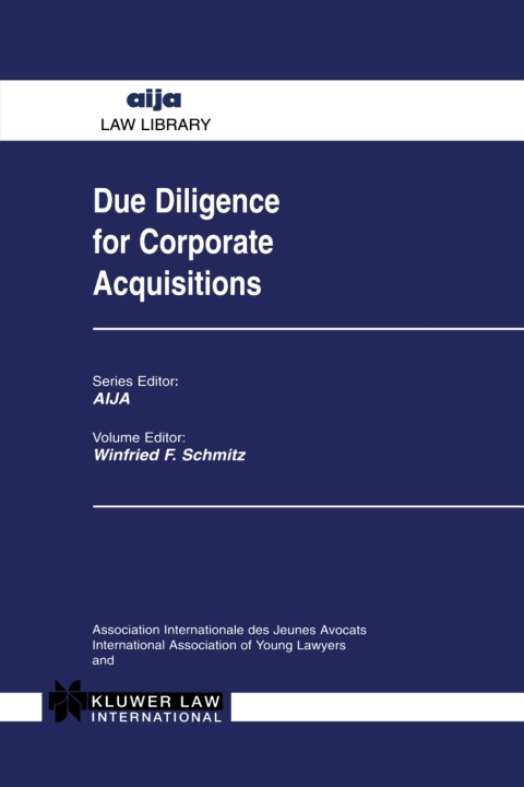 Cover image for book Due Diligence for Corporate Acquisitions