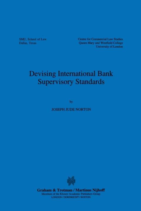 Cover image for book Devising International Bank Supervisory Standars