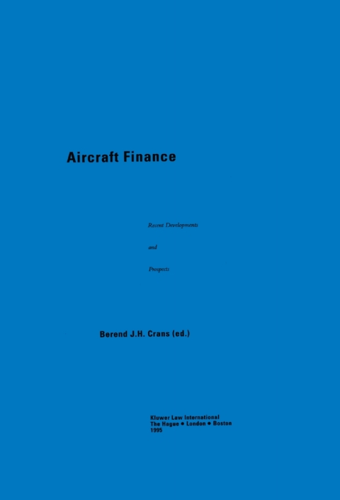 Cover image for book Aircraft Finance