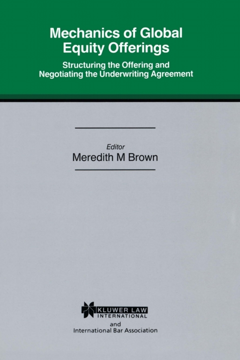 Cover image for book Mechanics of Global Equity Offerings