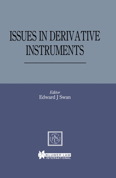 Cover image for book Issues in Derivative Instruments