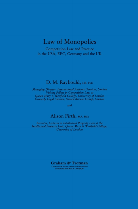 Law of Monopolies 