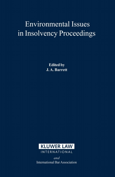 Cover image for book Environmental Issues in Insolvency Proceedings