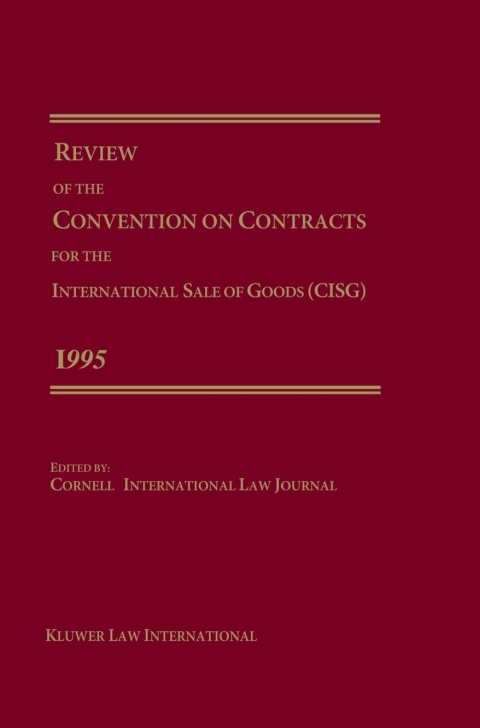 Cover image for book Review of the Convention on Contracts for the International Sale of Goods (CISG) 1995
