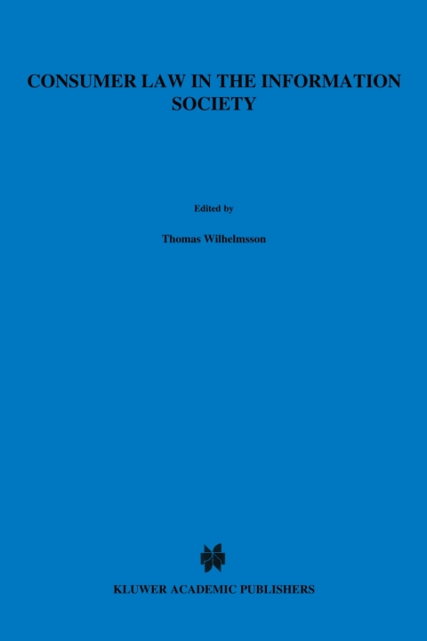 Cover image for book Consumer Law in the Information Society
