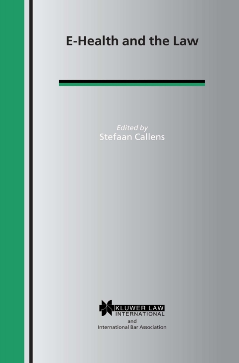 Cover image for book E-Health and the Law