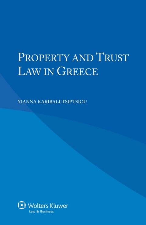 Cover image for book Property and Trust Law in Greece