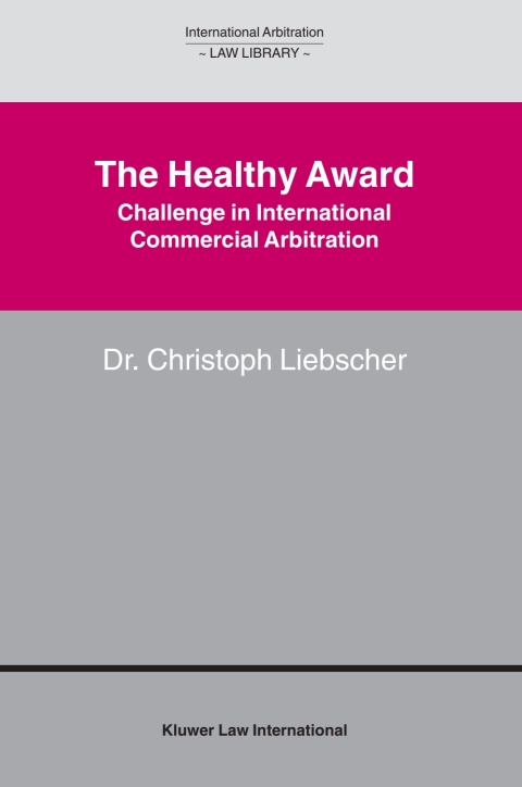 Cover image for book The Healthy Award