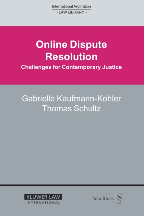 Cover image for book Online Dispute Resolution