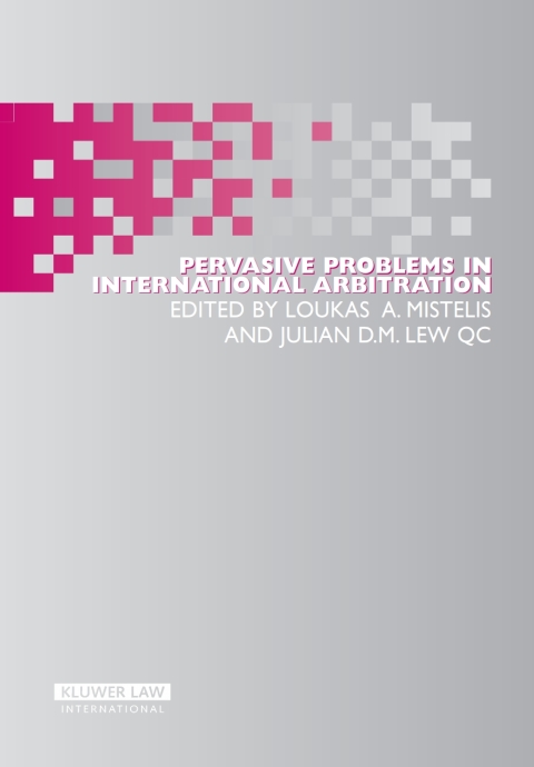 Cover image for book Pervasive Problems in International Arbitration