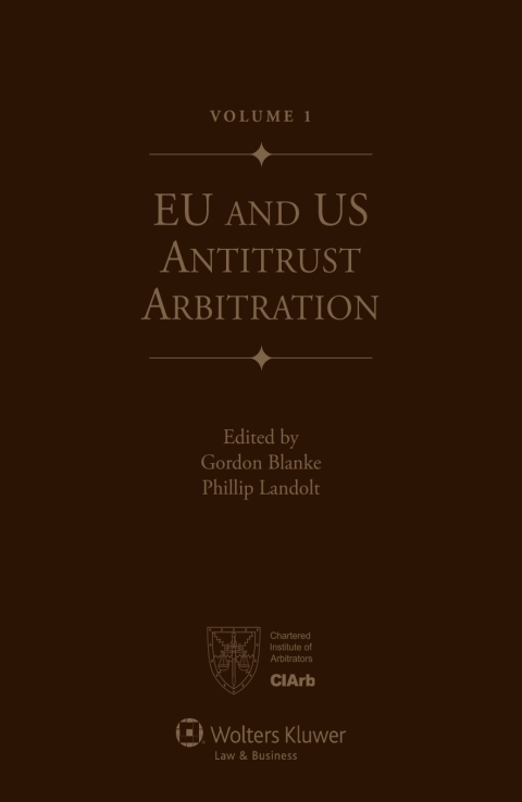 Cover image for book EU and US Antitrust Arbitration