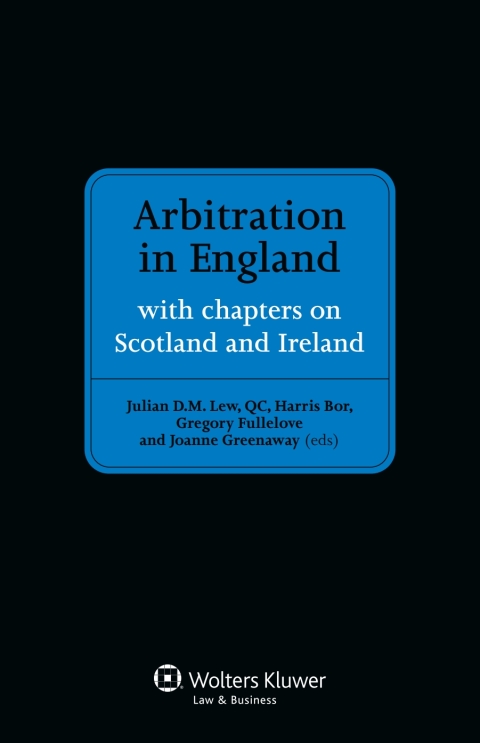 Cover image for book Arbitration in England