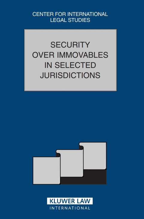 Cover image for book Security over Immovables in Selected Jurisdictions