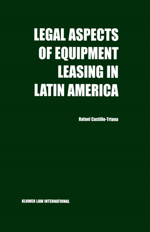 Cover image for book Legal Aspects of Equipment Leasing in Latin America