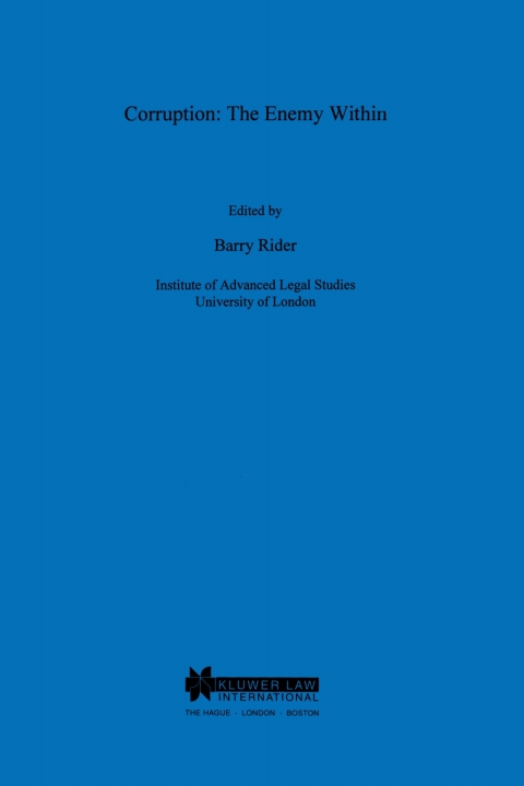 Cover image for book Corruption