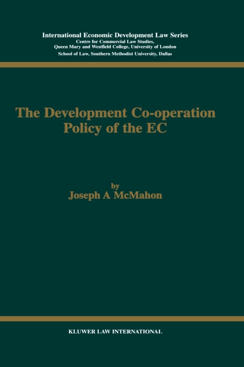 Cover image for book The Development Co-operation Policy of the EC