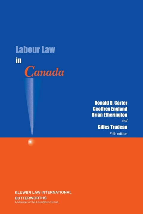 Cover image for book Labour Law in Canada