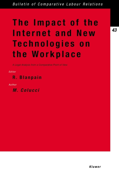 Cover image for book The Impact of the Internet and New Technologies on the Workplace