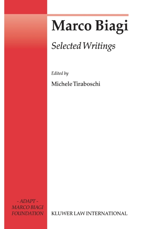 Cover image for book Marco Biagi Selected Writings