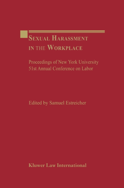 Cover image for book Sexual Harassment in the Workplace