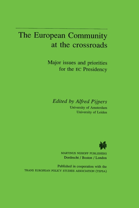 Cover image for book The European Community at the Crossroads