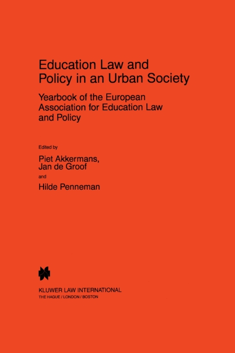 Cover image for book Education Law and Policy in an Urban Society