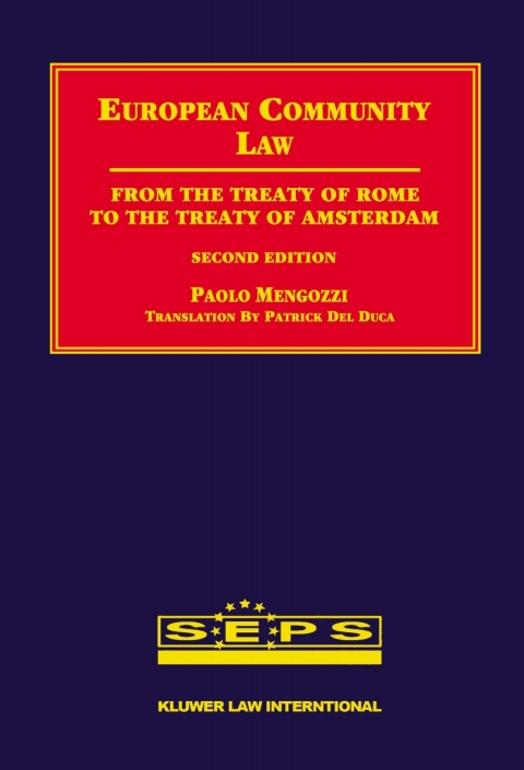 Cover image for book European Community Law
