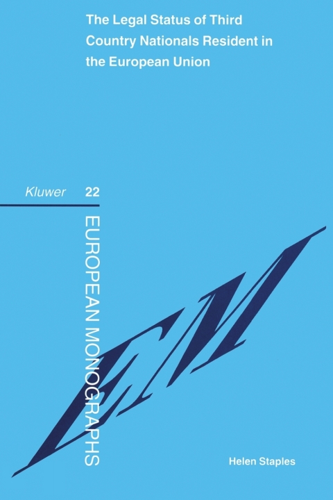 Cover image for book The Legal Status of Third Country Nationals Resident in the European Union