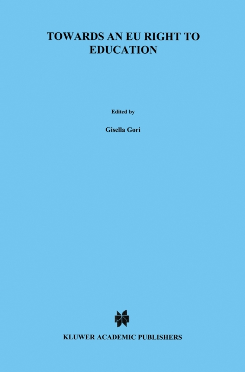 Cover image for book Towards an EU Right to Education
