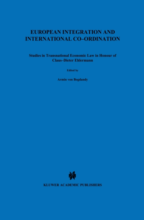Cover image for book European Integration and International Co-ordination