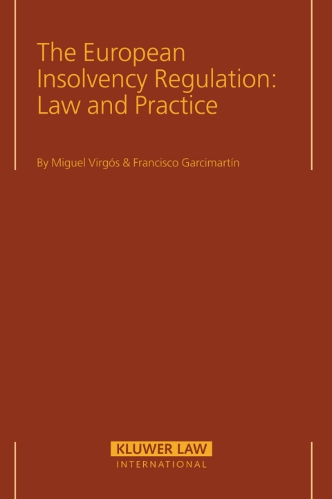Cover image for book The European Insolvency Regulation