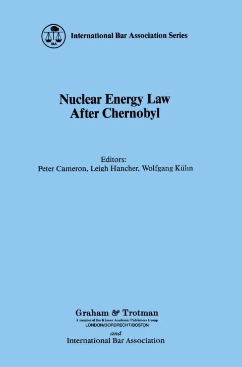 Cover image for book Nuclear Energy Law after Chernobyl