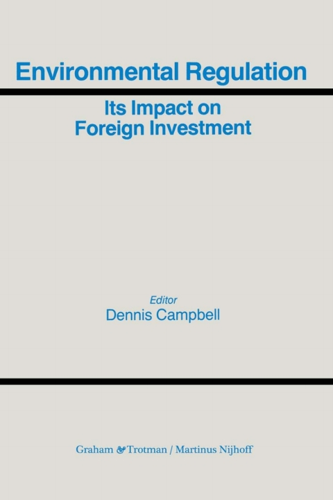 Cover image for book Environmental Regulation
