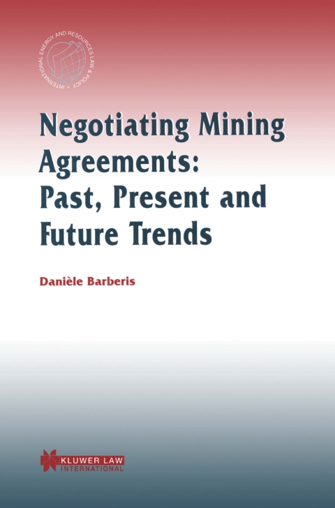 Cover image for book Negotiating Mining Agreements