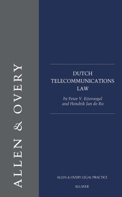 Cover image for book Dutch Telecommunications Law