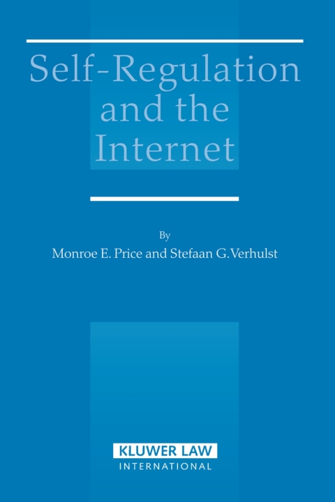 Cover image for book Self-Regulation and the Internet