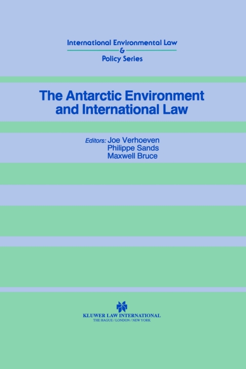 Cover image for book The Antarctic Environment and International Law
