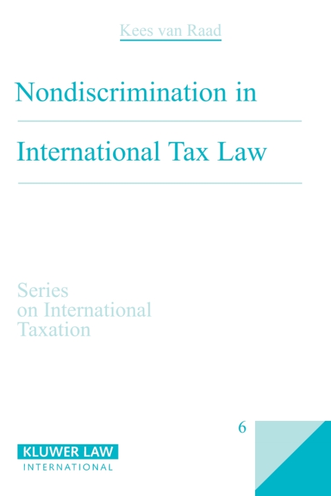 Cover image for book Nondiscrimination in International Tax Law