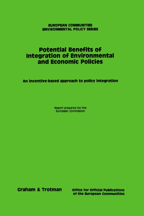 Cover image for book Potential Benefits of Integration of Environmental and Economic Policies