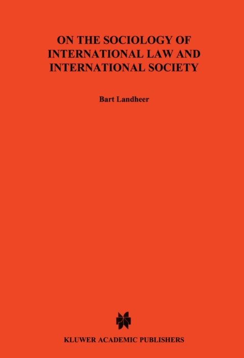 Cover image for book On The Sociology of International Law & International Socitey