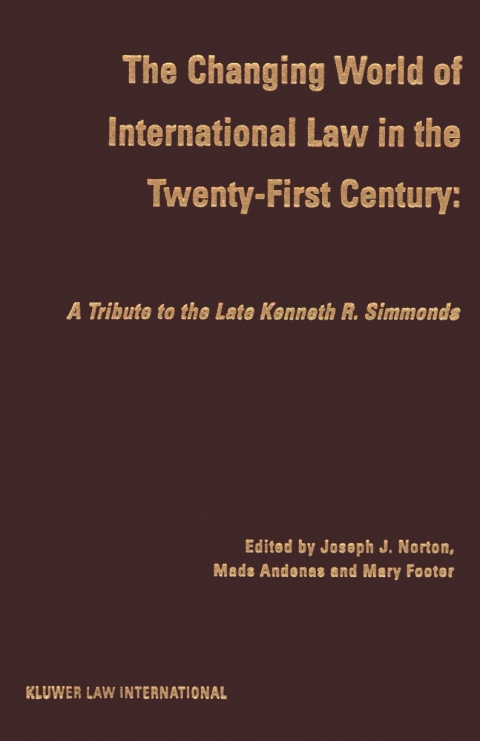 The Changing World of International Law in the Twenty-First Century 