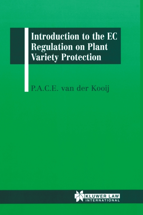 Cover image for book Introduction to the EC Regulation on Plant Variety Protection