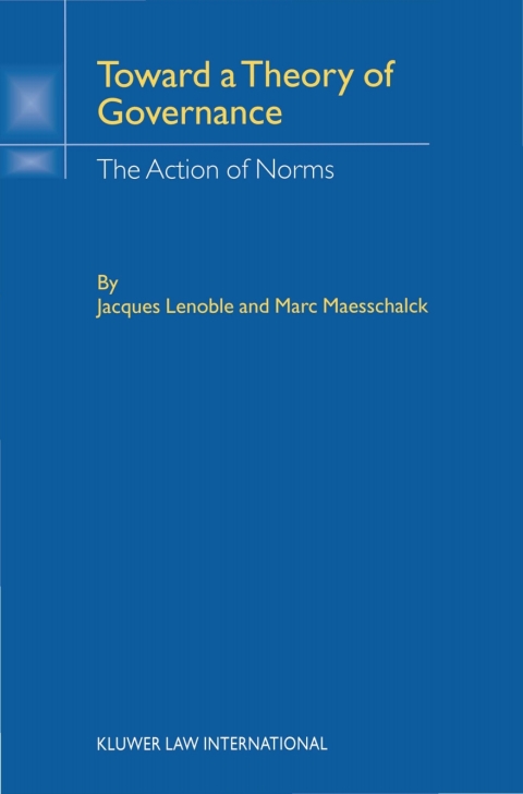 Cover image for book Toward Theory of Governance