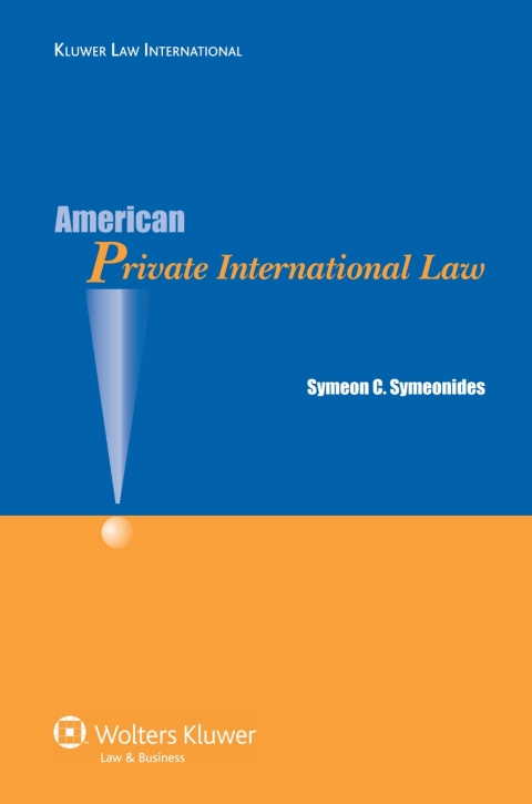 Cover image for book American Private International Law