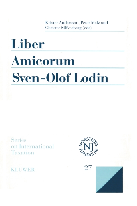 Cover image for book Liber Amicorum Sven-Olof Lodin